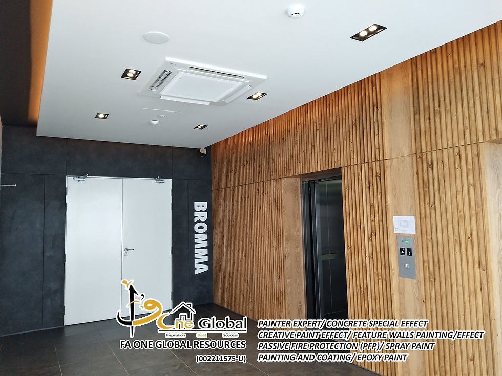 Painting Work at Bromma (M) Ipoh, Perak