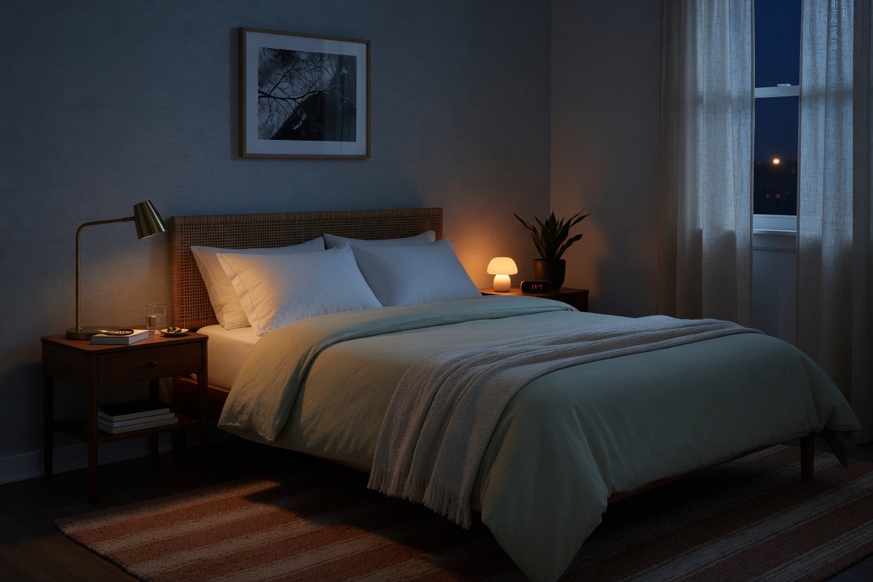 Stay lodging interior or exterior, no faces