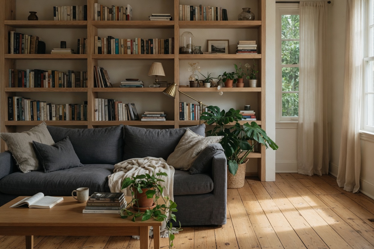 Stay lodging interior or exterior, no faces