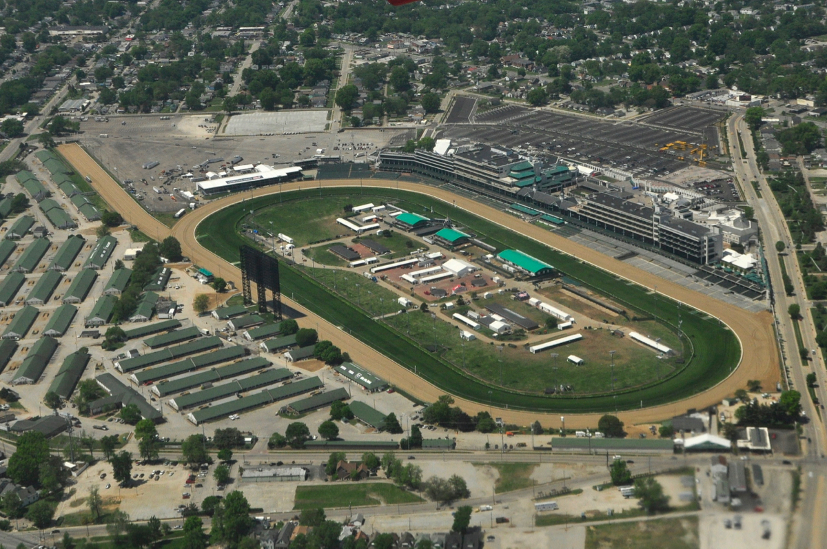 Churchill Downs in Louisville, Kentucky