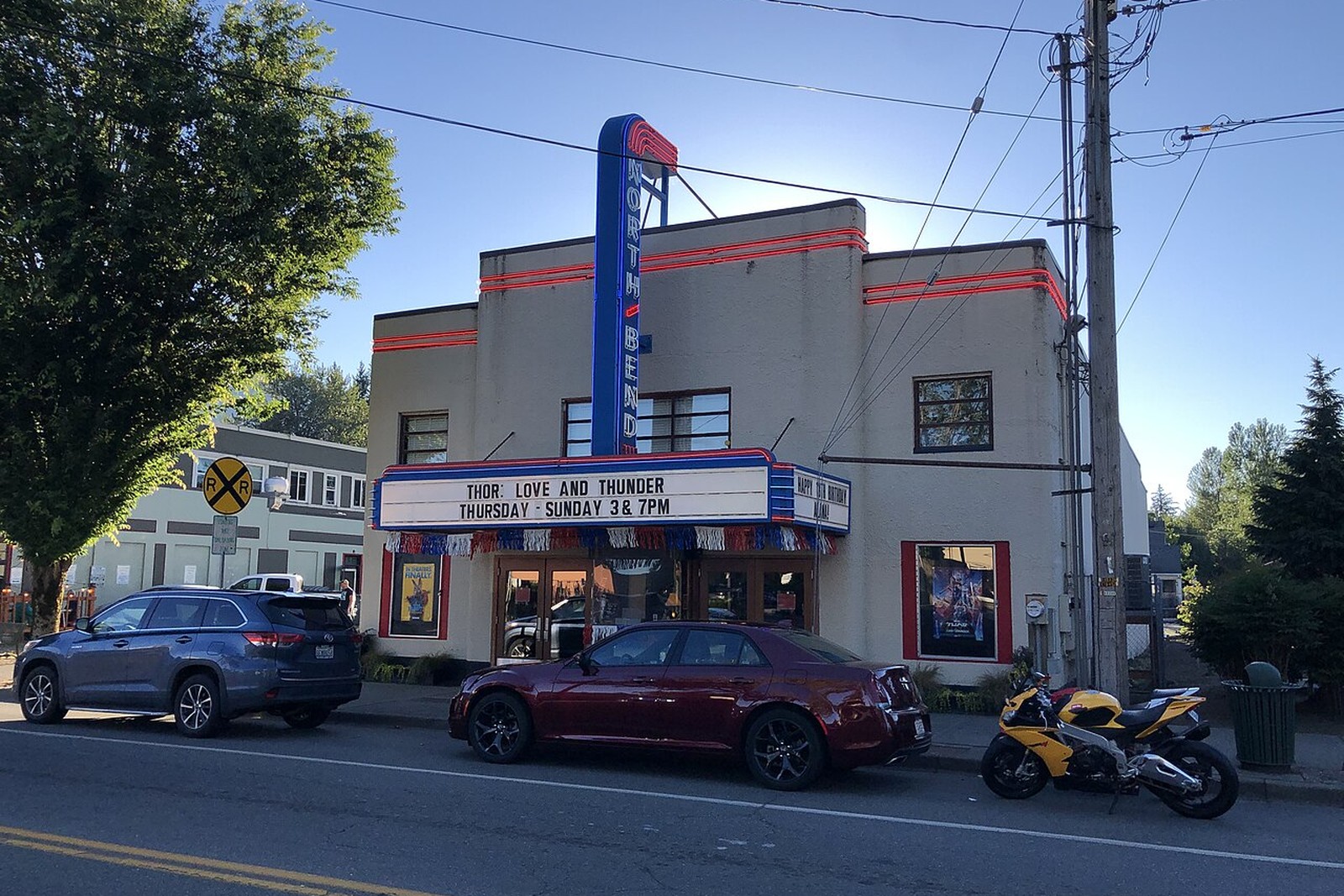 North Bend Theatre on North Bend main street