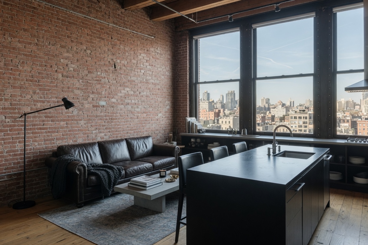 Stay loft interior, no faces