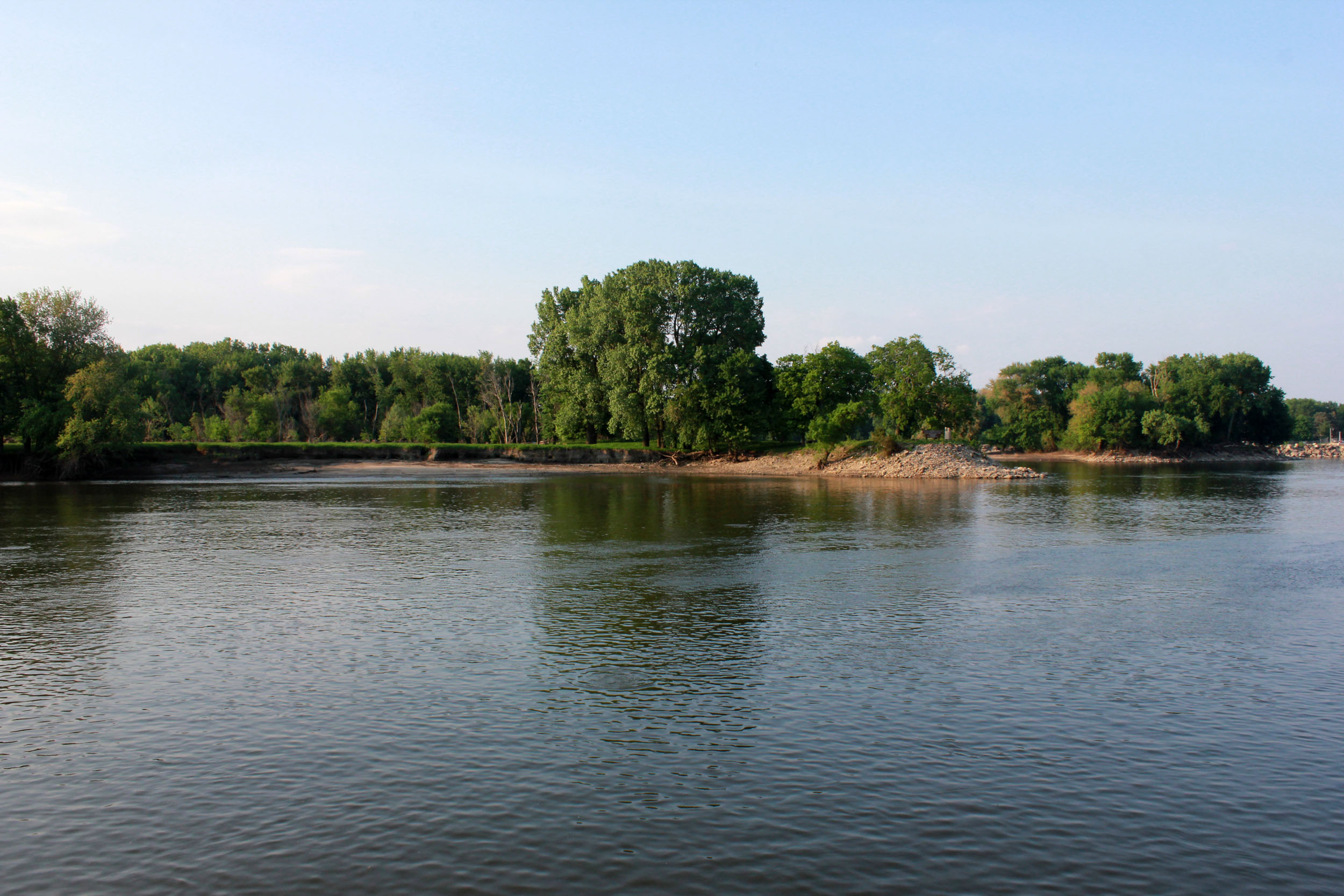 Illinois River across from Starved Rock State Park