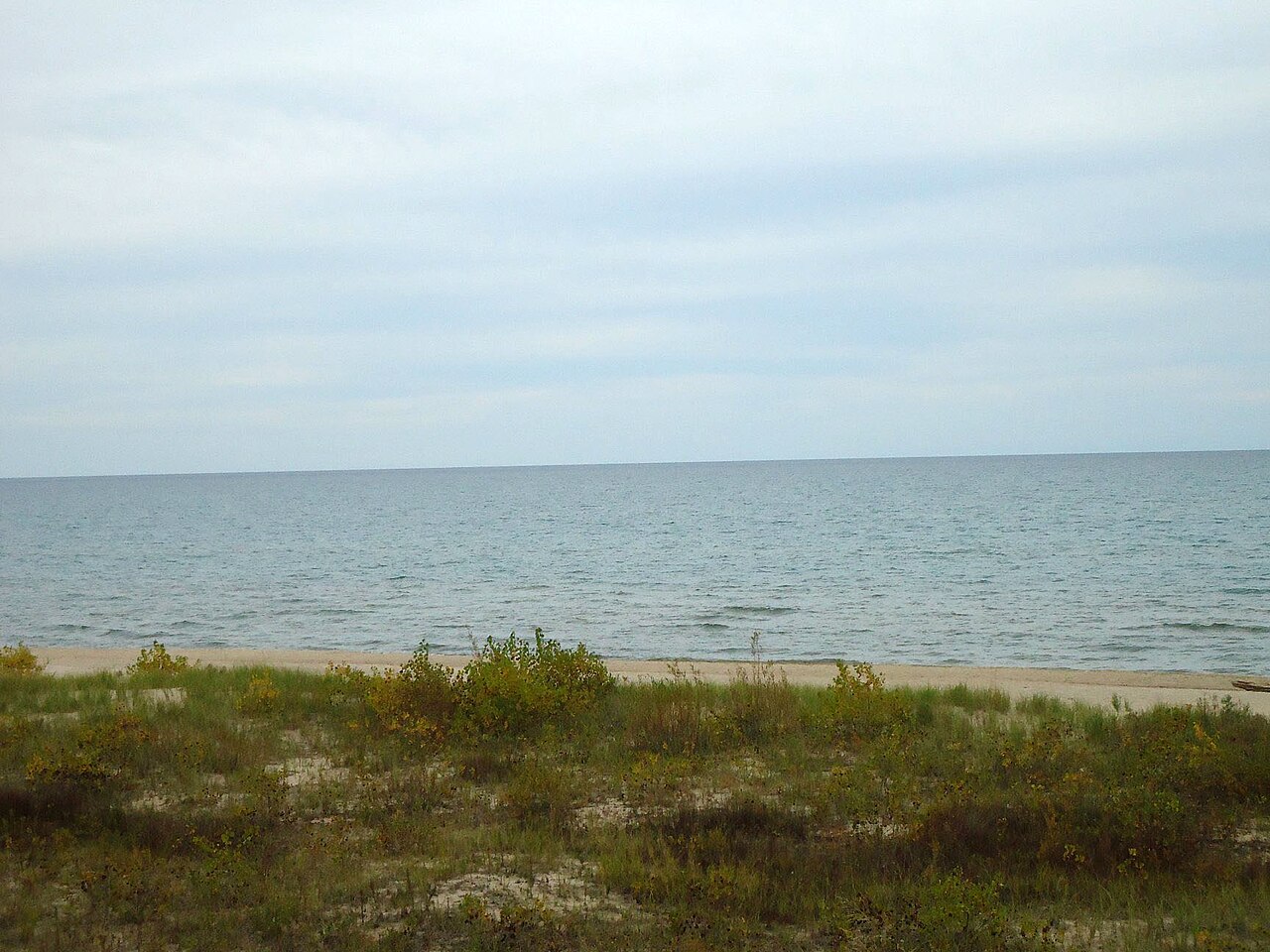 Lake Michigan from the Kohler-Andrae dunes