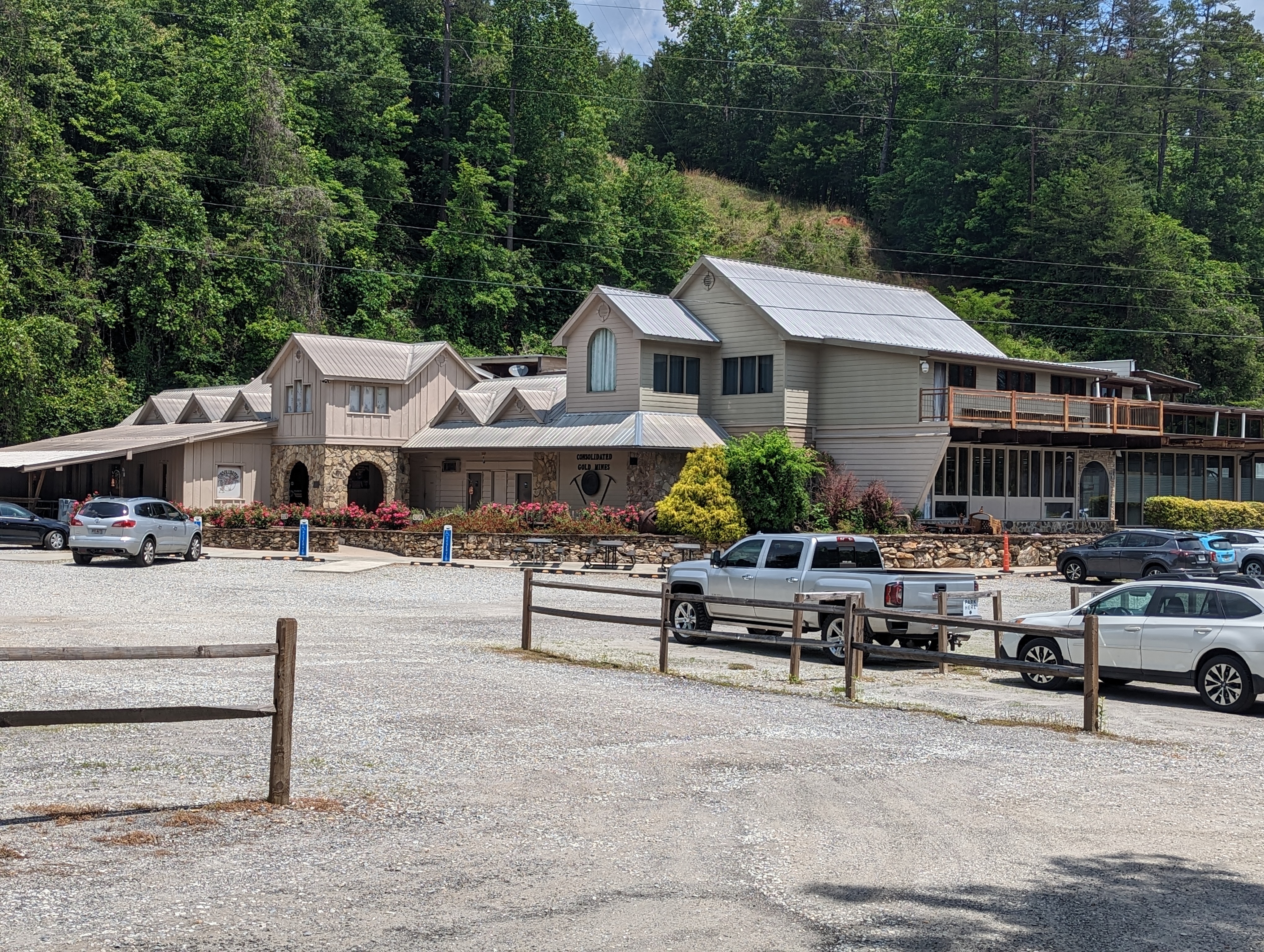 Consolidated Gold Mine building in Dahlonega, Georgia
