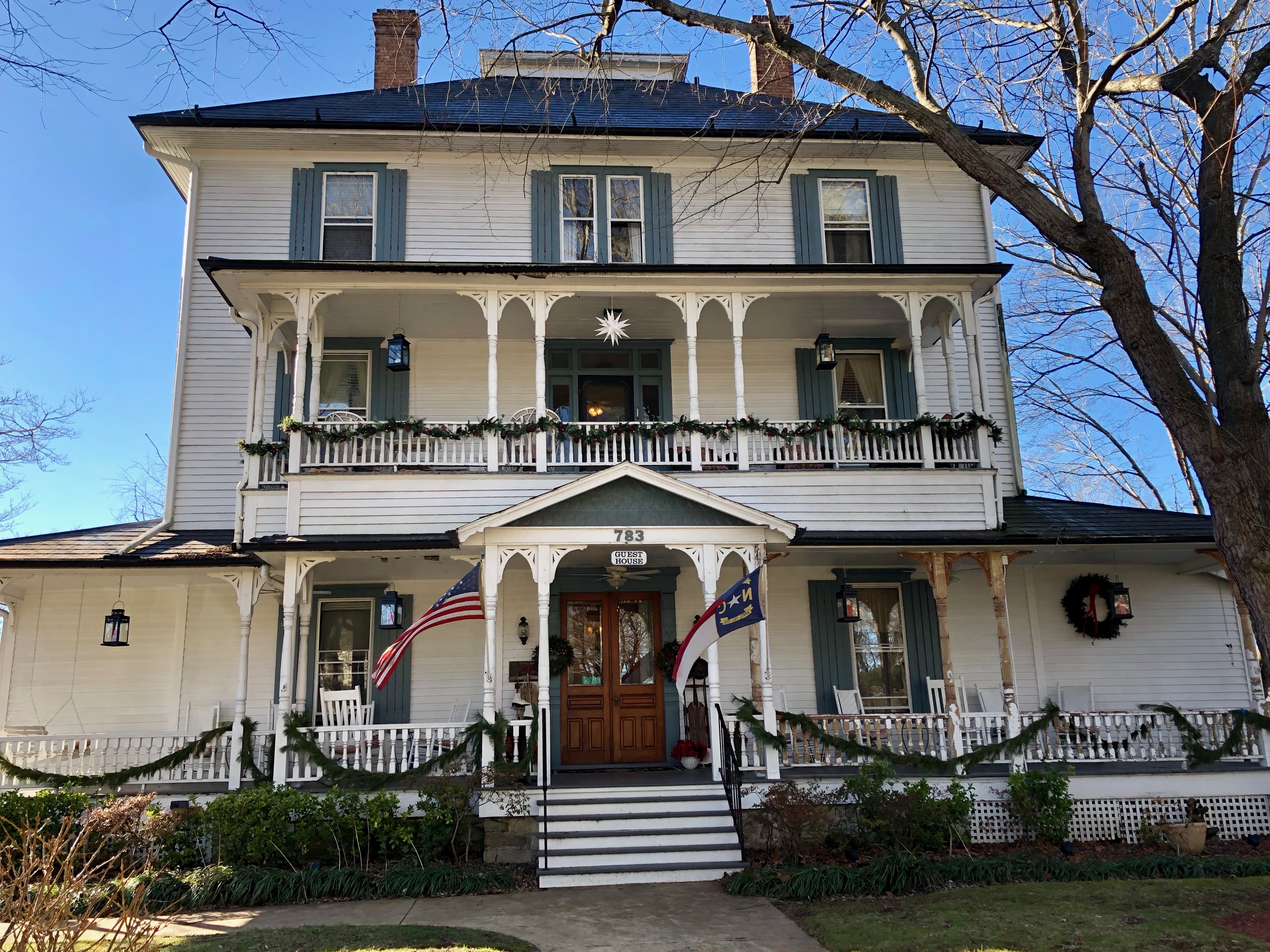 The Waverly in Hendersonville, North Carolina — a real in-town stay, not an engraving
