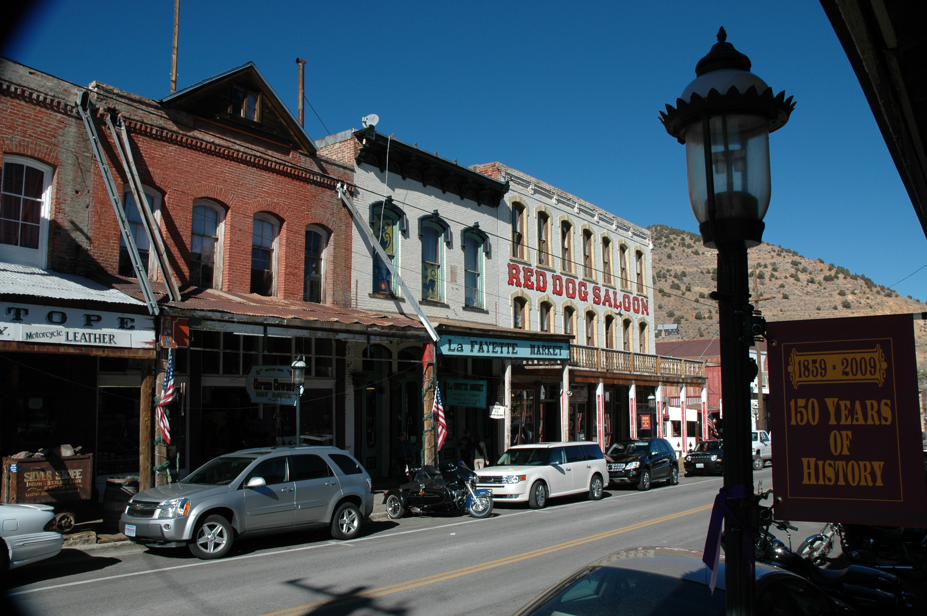 C Street in Virginia City, Nevada