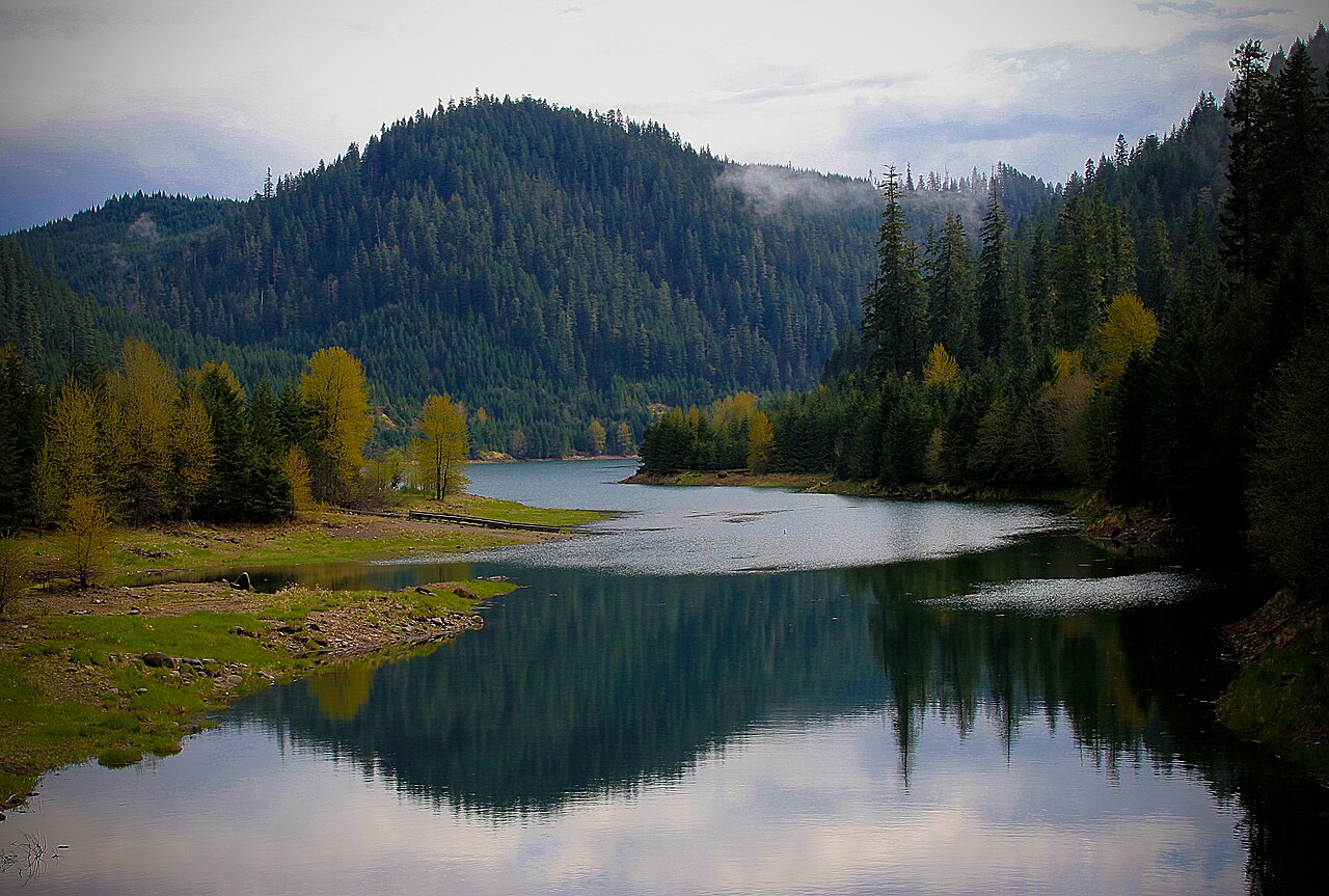 Blue River Reservoir, Willamette National Forest.
