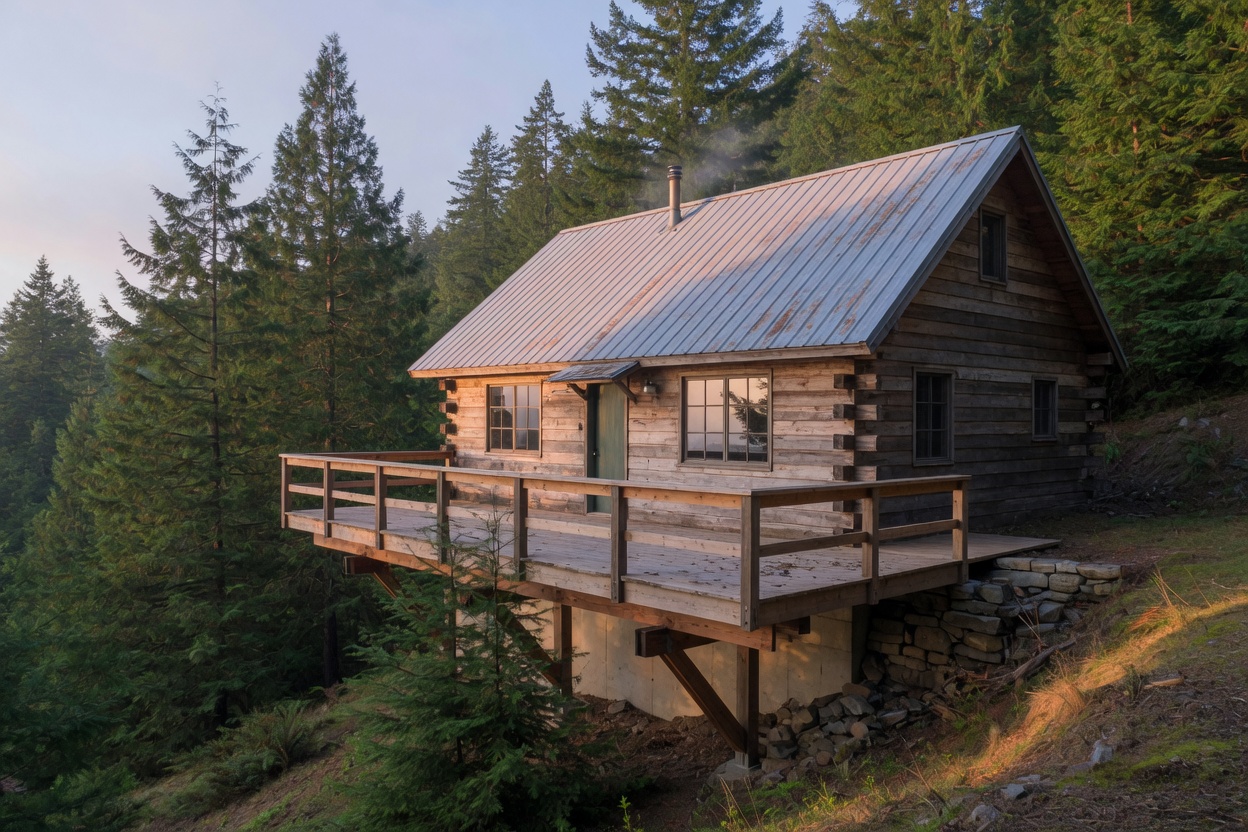 Stay lodging interior or exterior, no faces