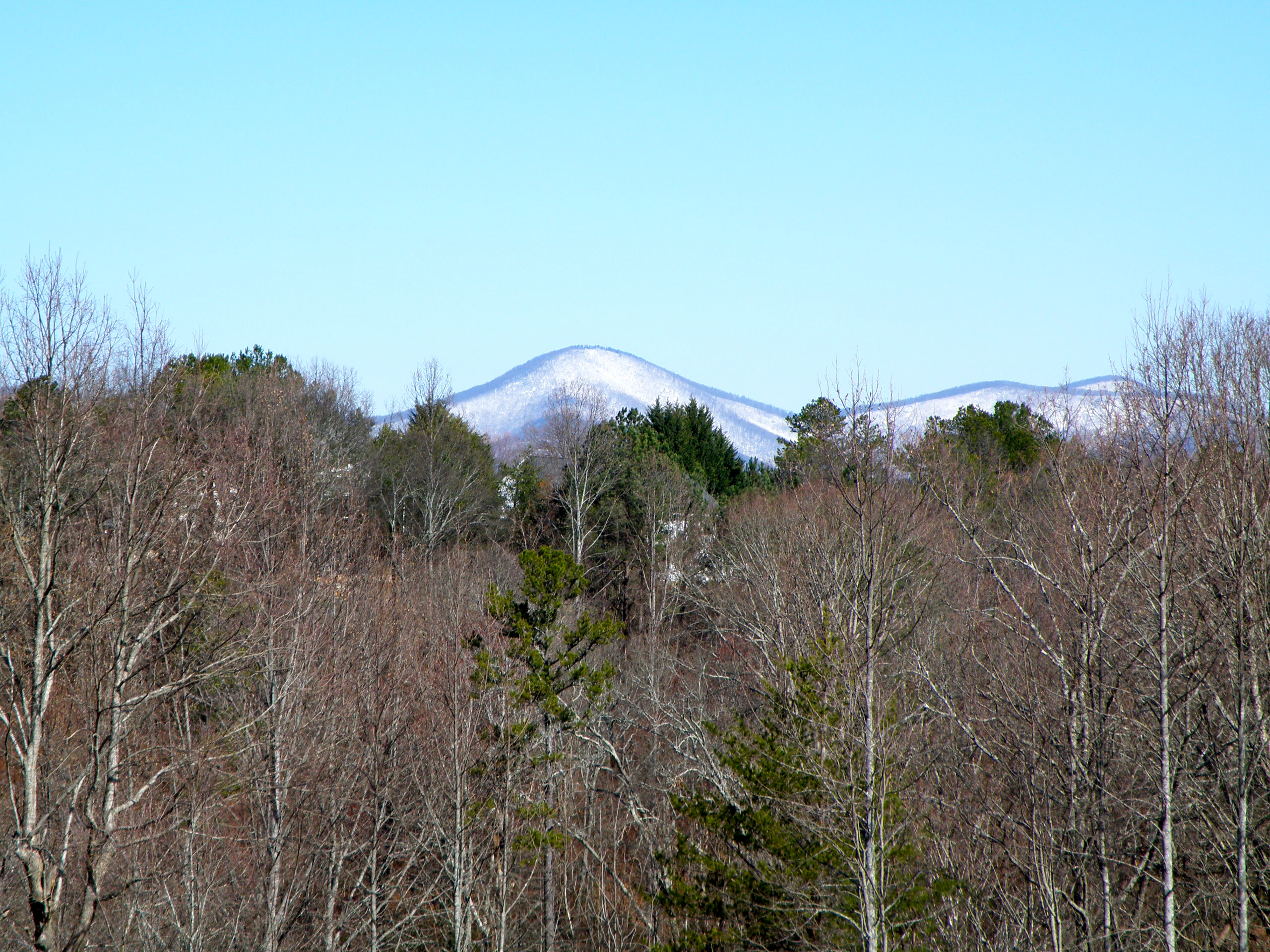 Sky Country landscape near Dahlonega, Georgia