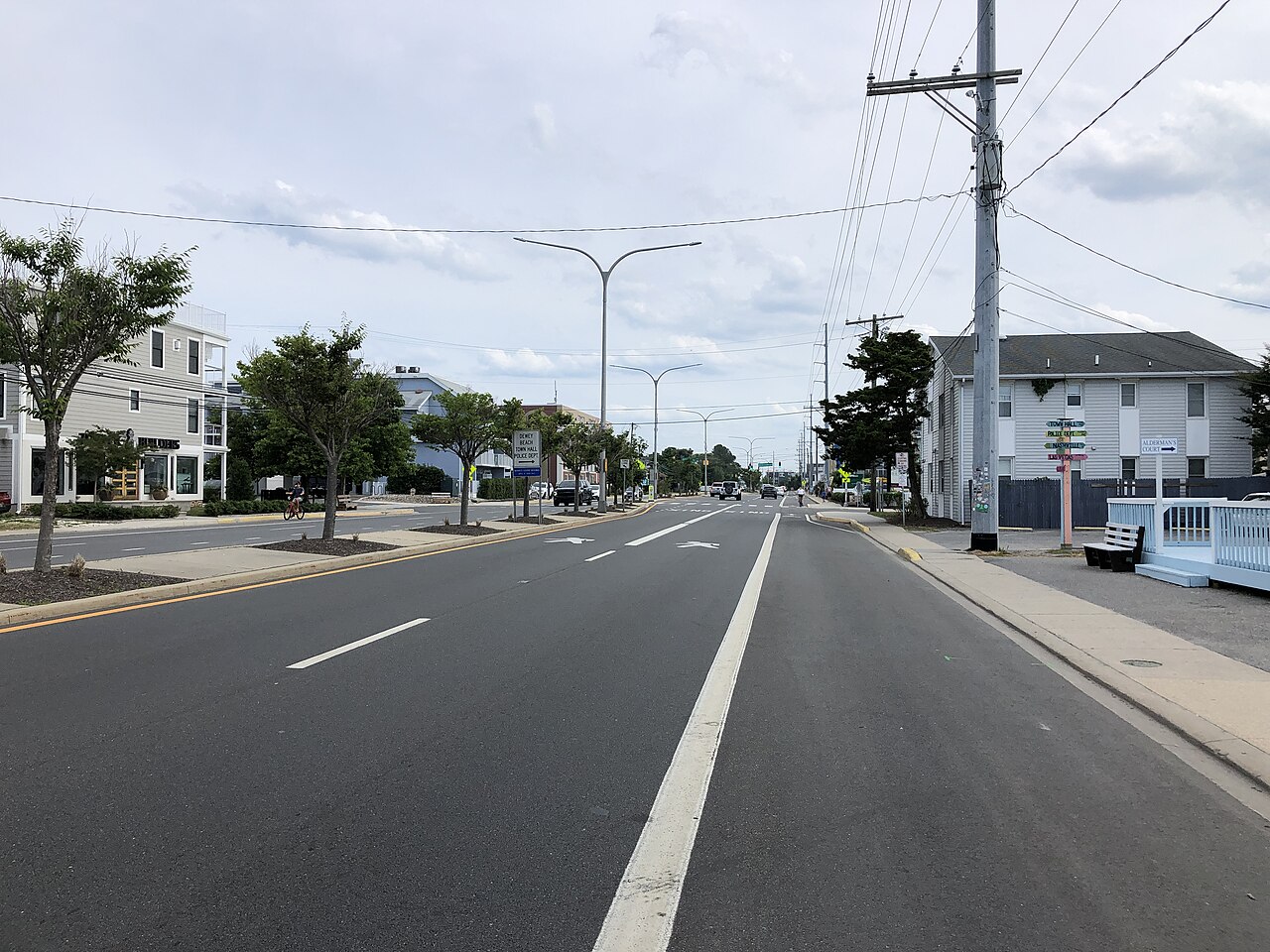 Coastal Highway at Read Avenue in Dewey Beach, Delaware, 2022