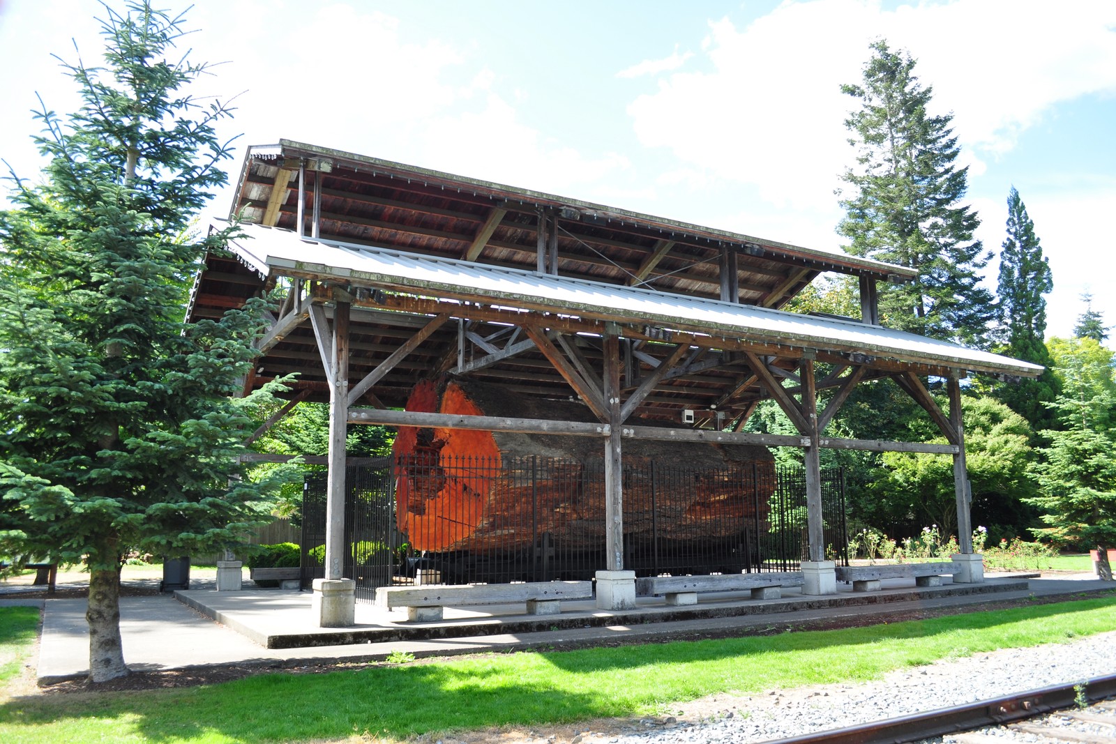 Snoqualmie Centennial Log Pavilion
