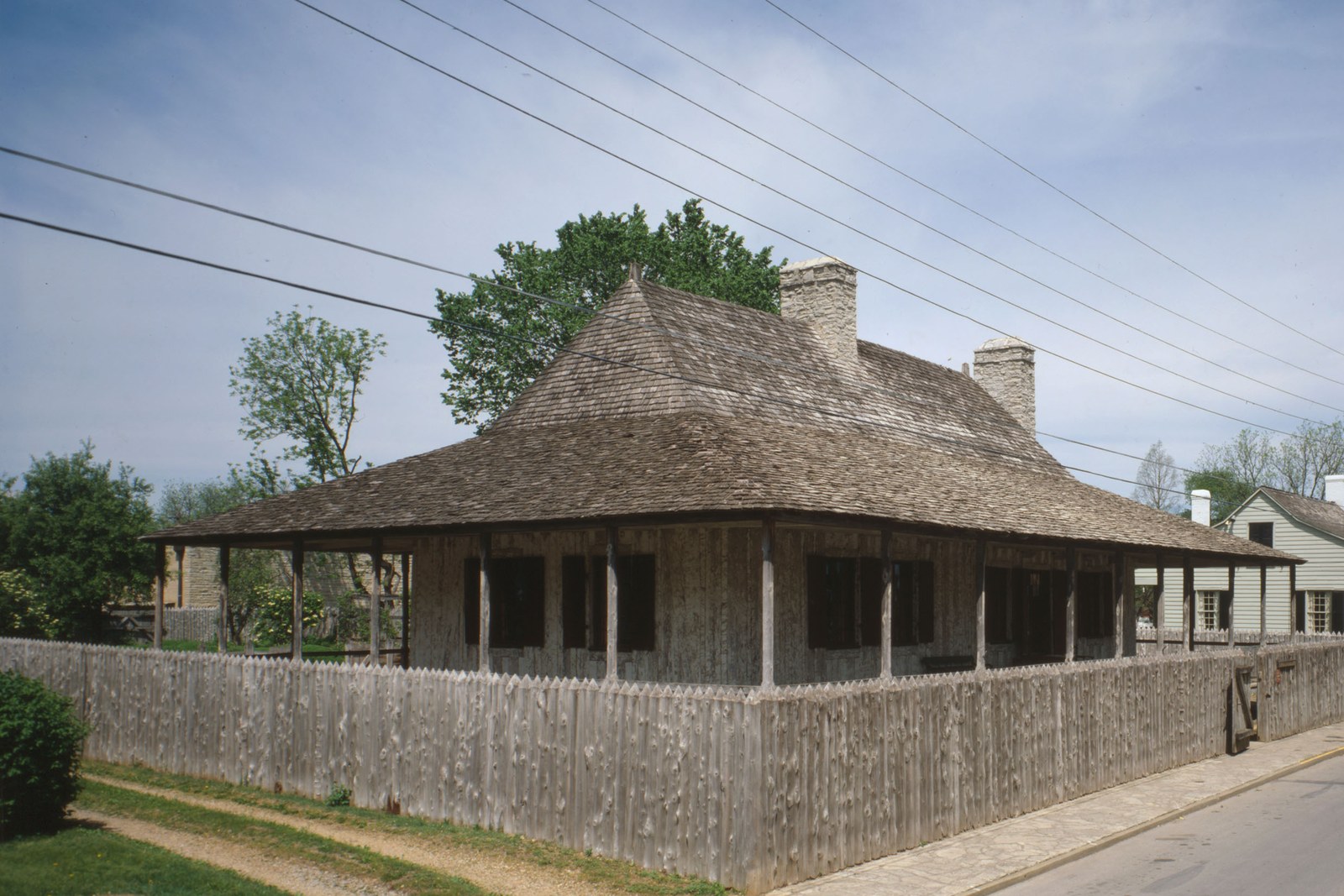 Inherited house stay exterior, no faces
