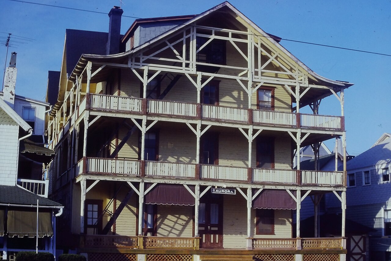 The Aurora stick-style house in Ocean Grove
