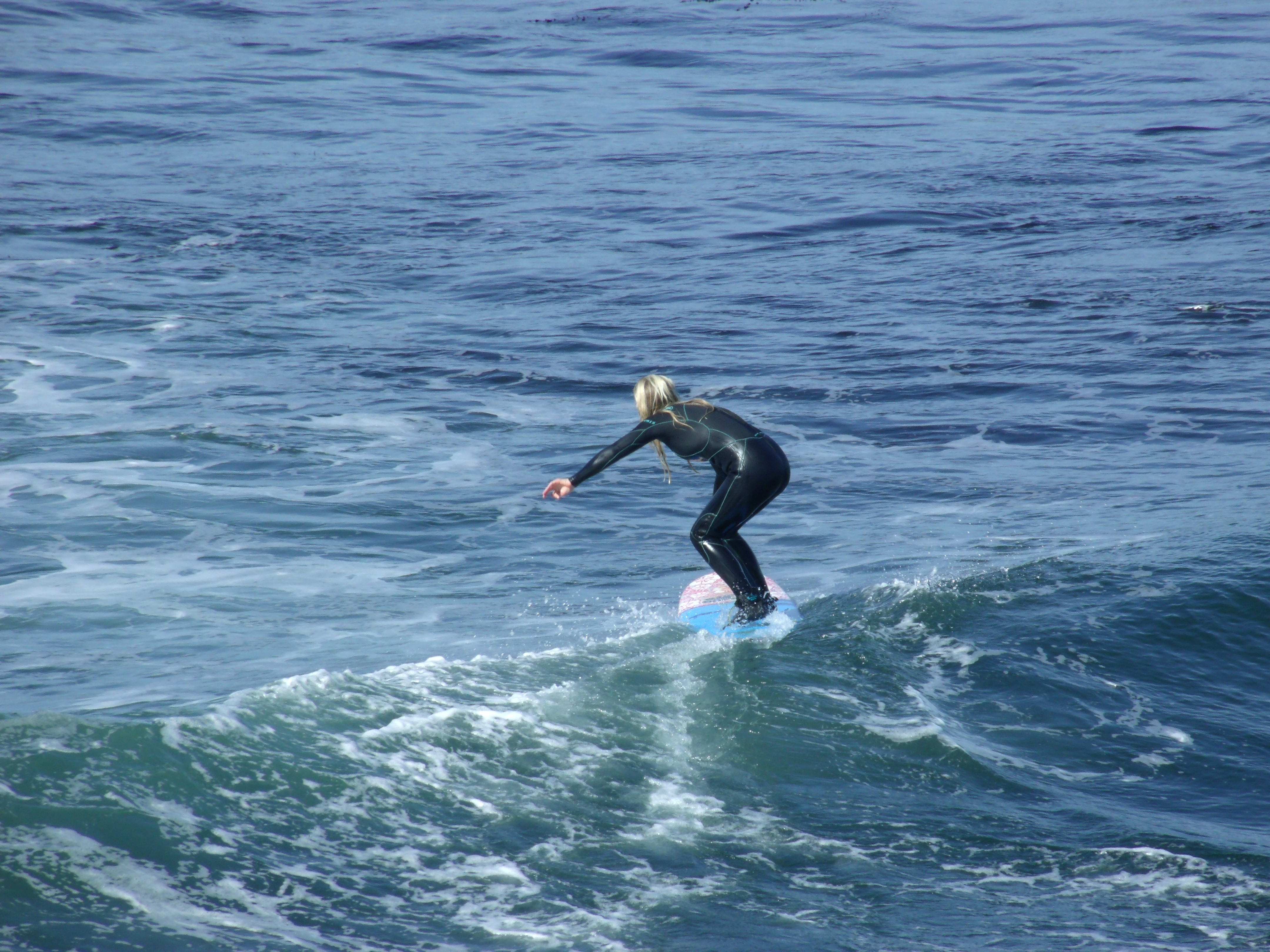 Steamer Lane on the Santa Cruz coast