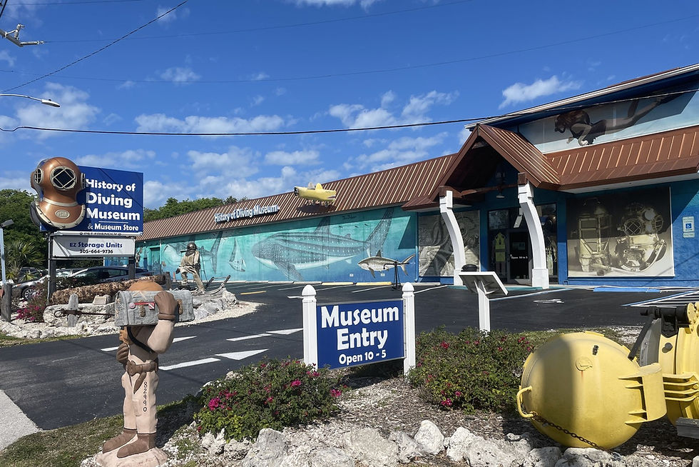 History of Diving Museum front, Islamorada