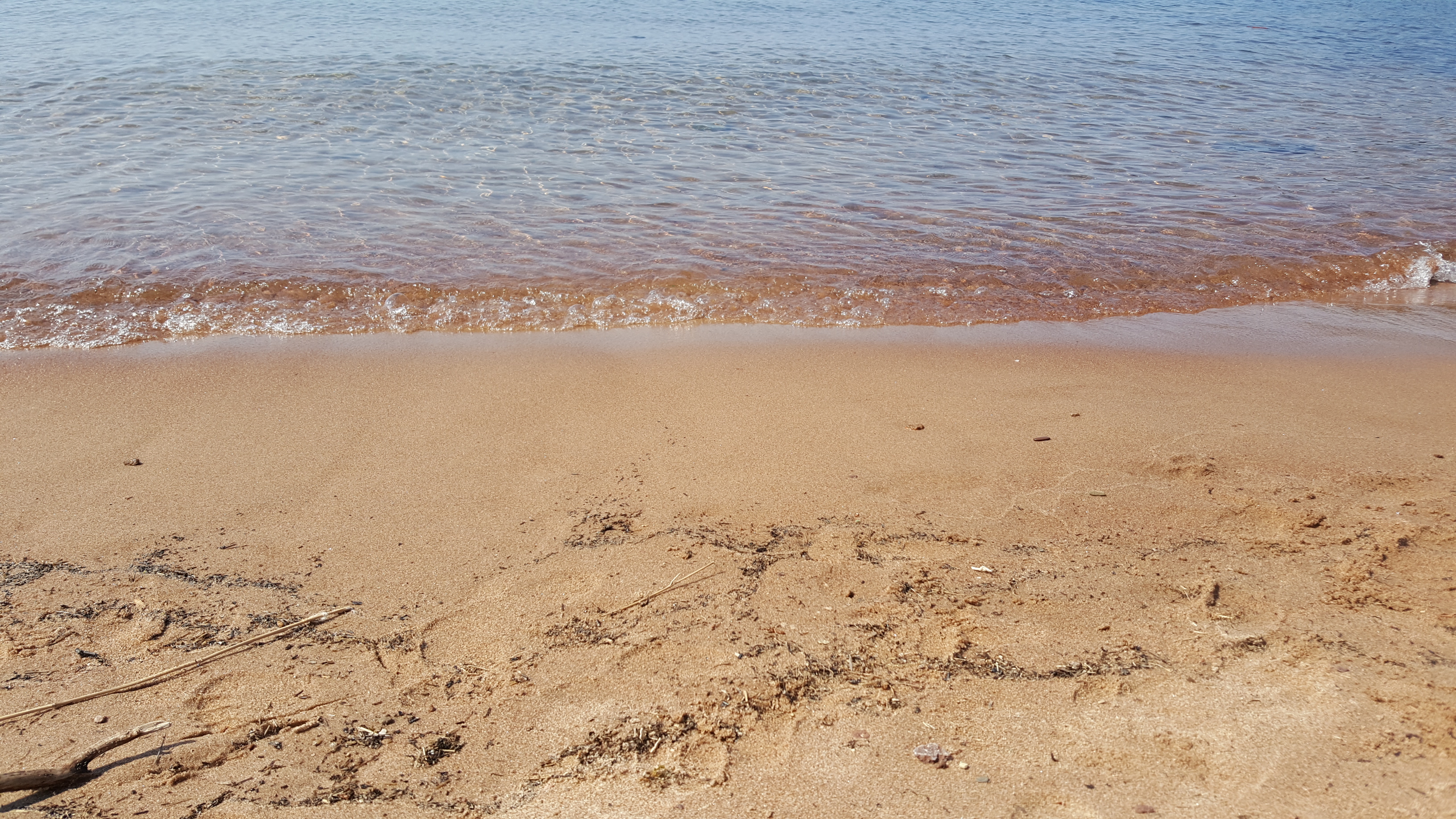 Lake Superior shoreline near Presque Isle, Marquette, Michigan