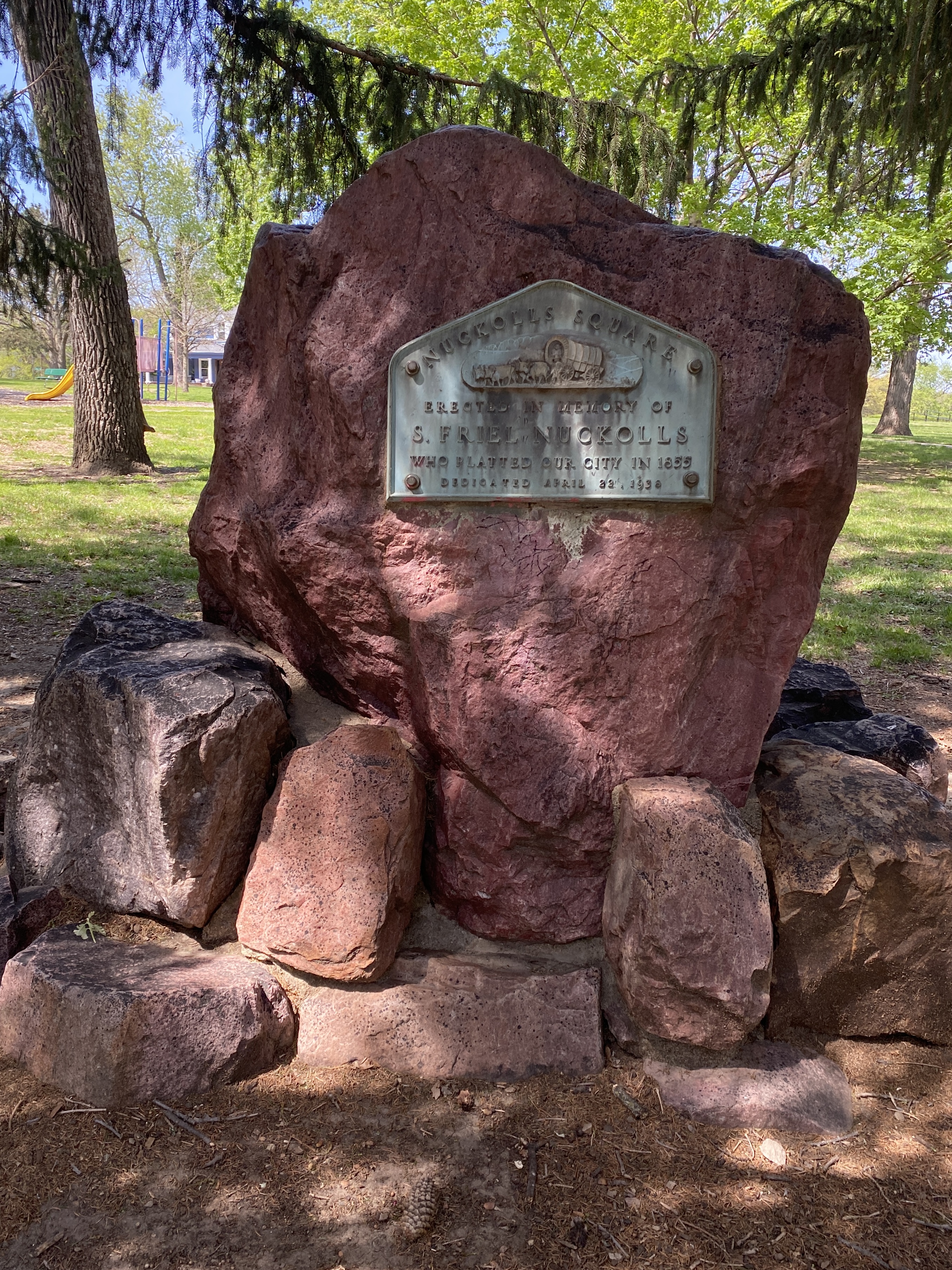 Nuckolls Square Park in Nebraska City, Nebraska