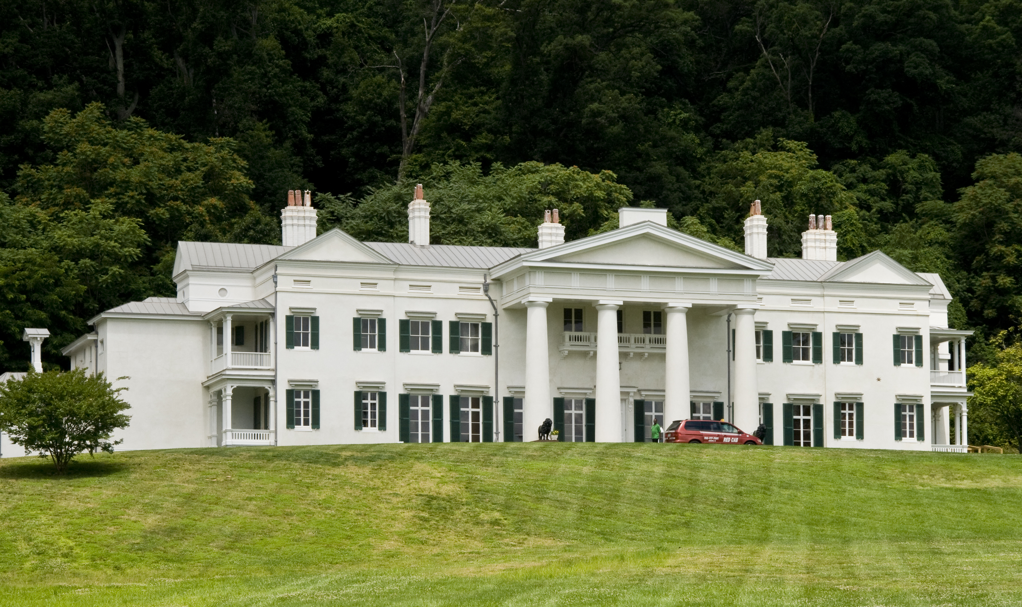 Morven Park mansion and grounds in Leesburg, Virginia