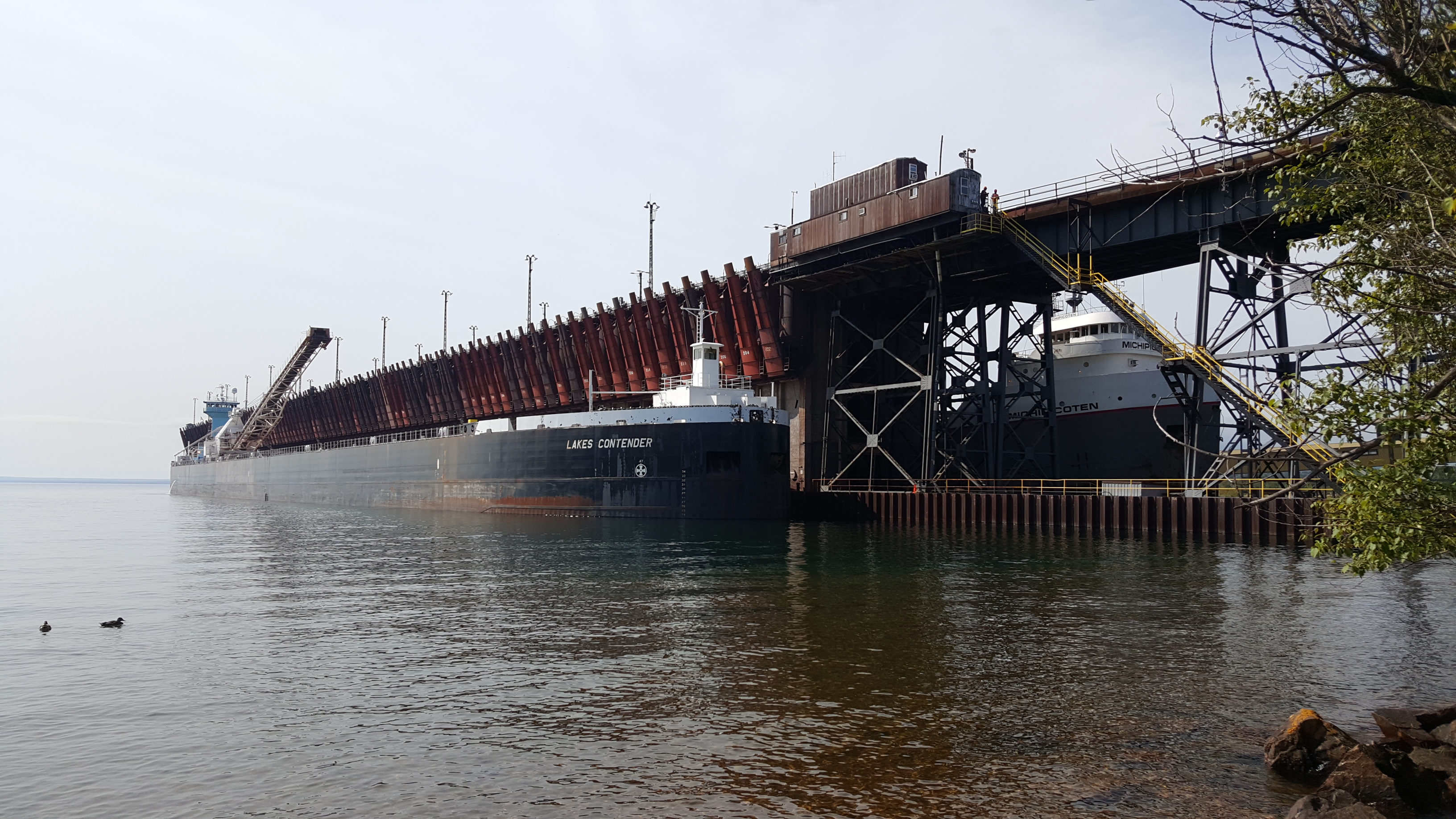 Presque Isle ore dock, Marquette, Michigan