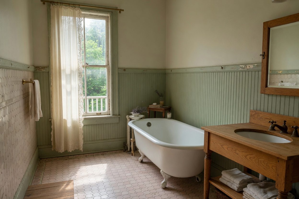 Stay lodging interior or exterior, no faces