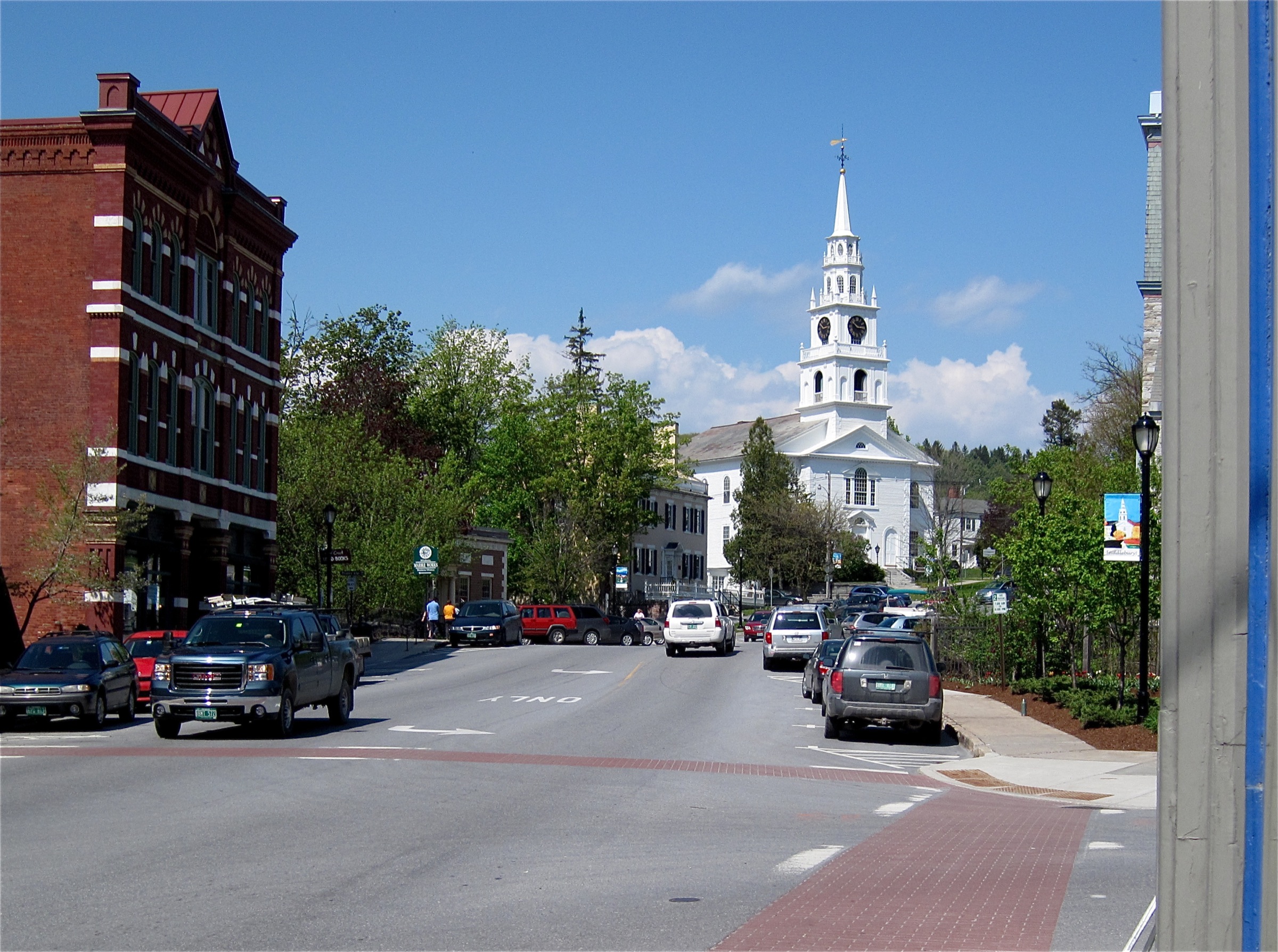 Main Street in Middlebury, Vermont