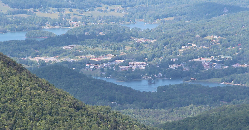 Blue Ridge mountains in North Georgia, photograph