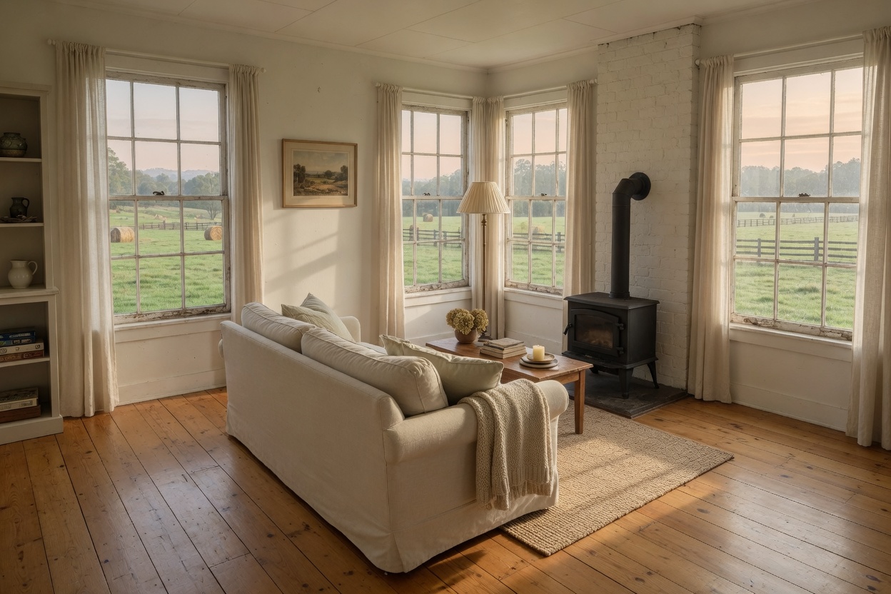 Stay lodging interior or exterior, no faces