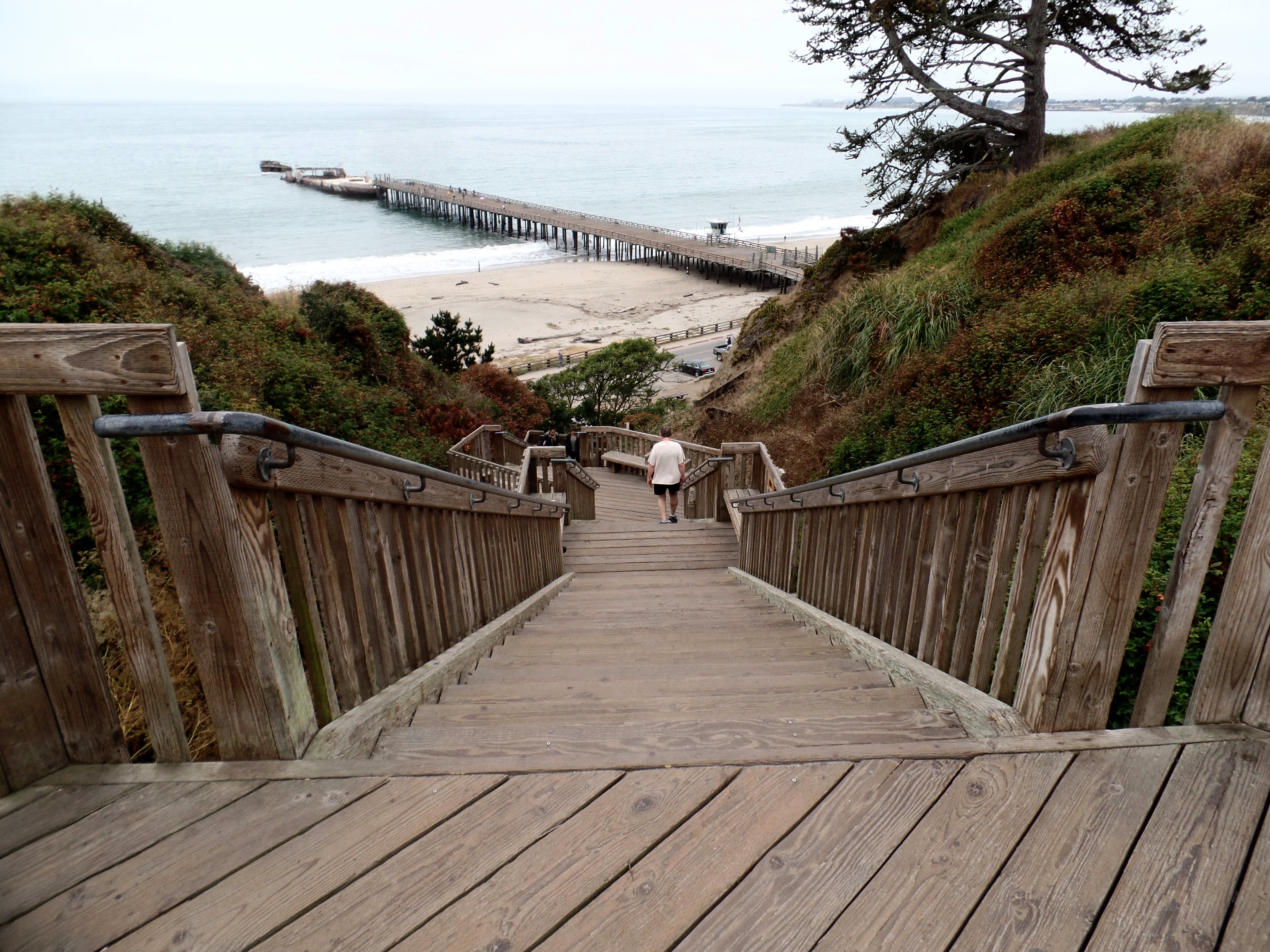 Seacliff State Beach and the Aptos shoreline