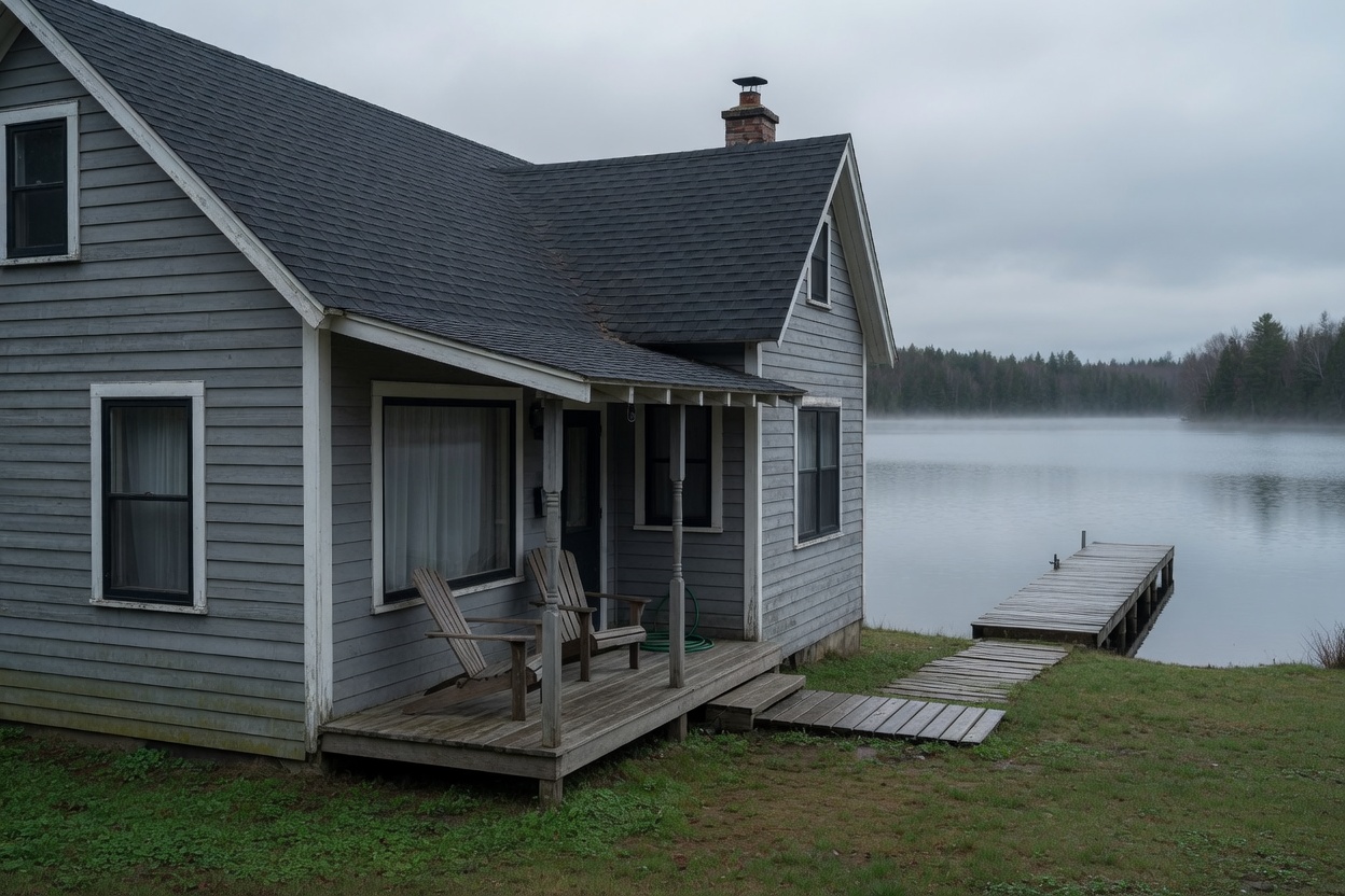 Stay lodging interior or exterior, no faces