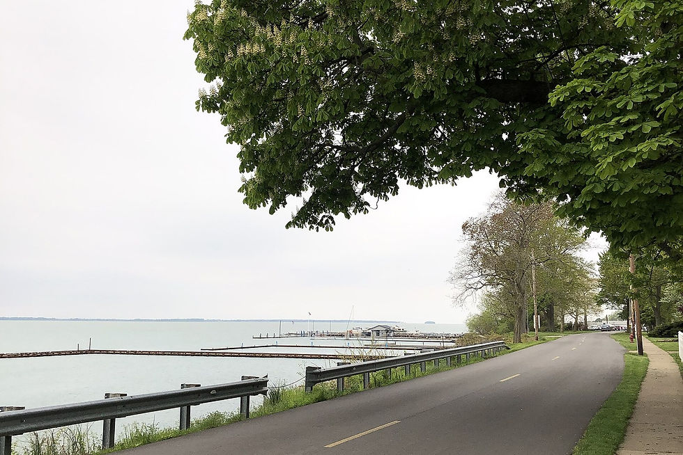 Ohio State Route 575 on Kelleys Island, Ohio