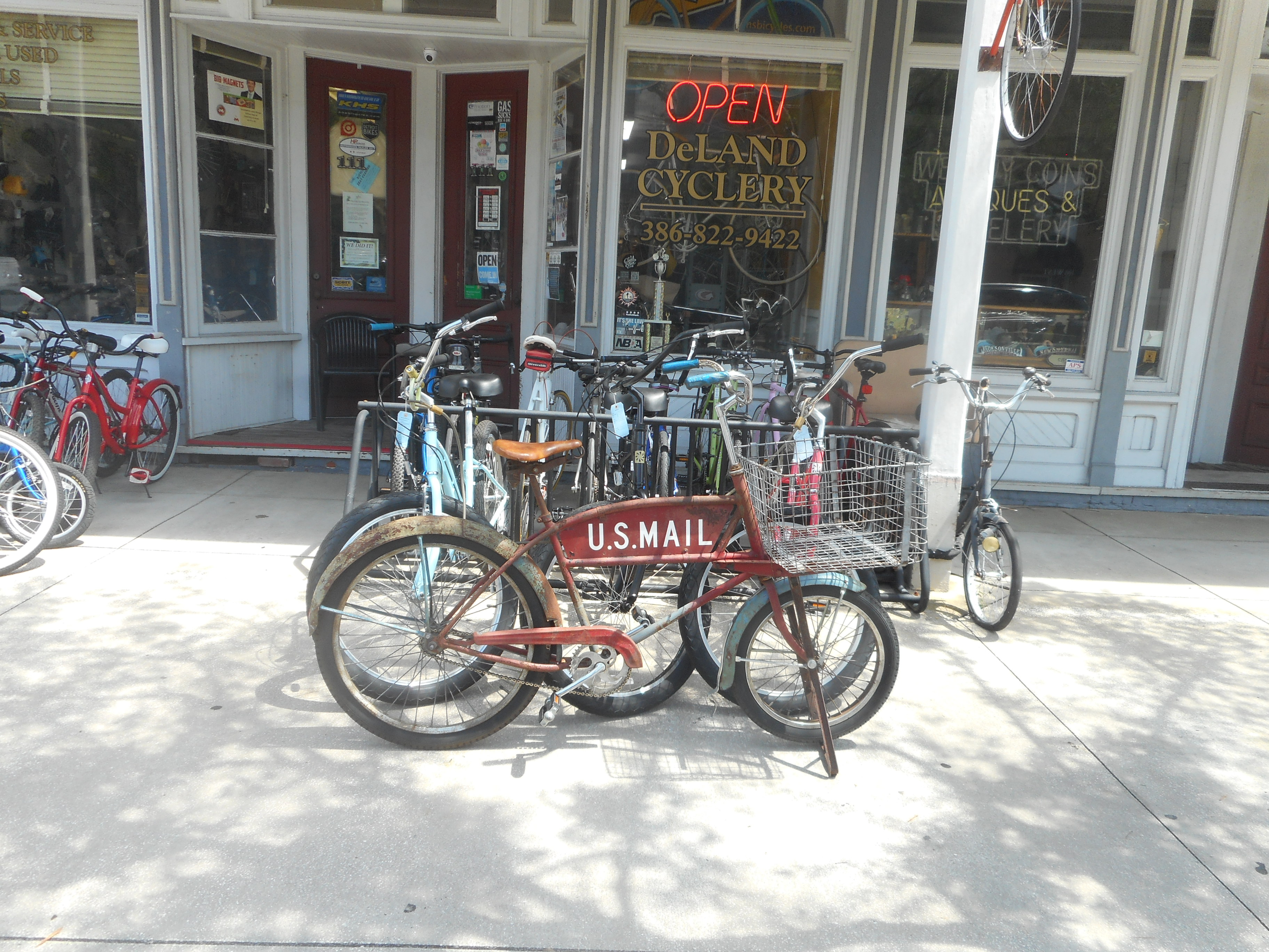 Indiana Avenue in the Downtown DeLand Historic District, Florida