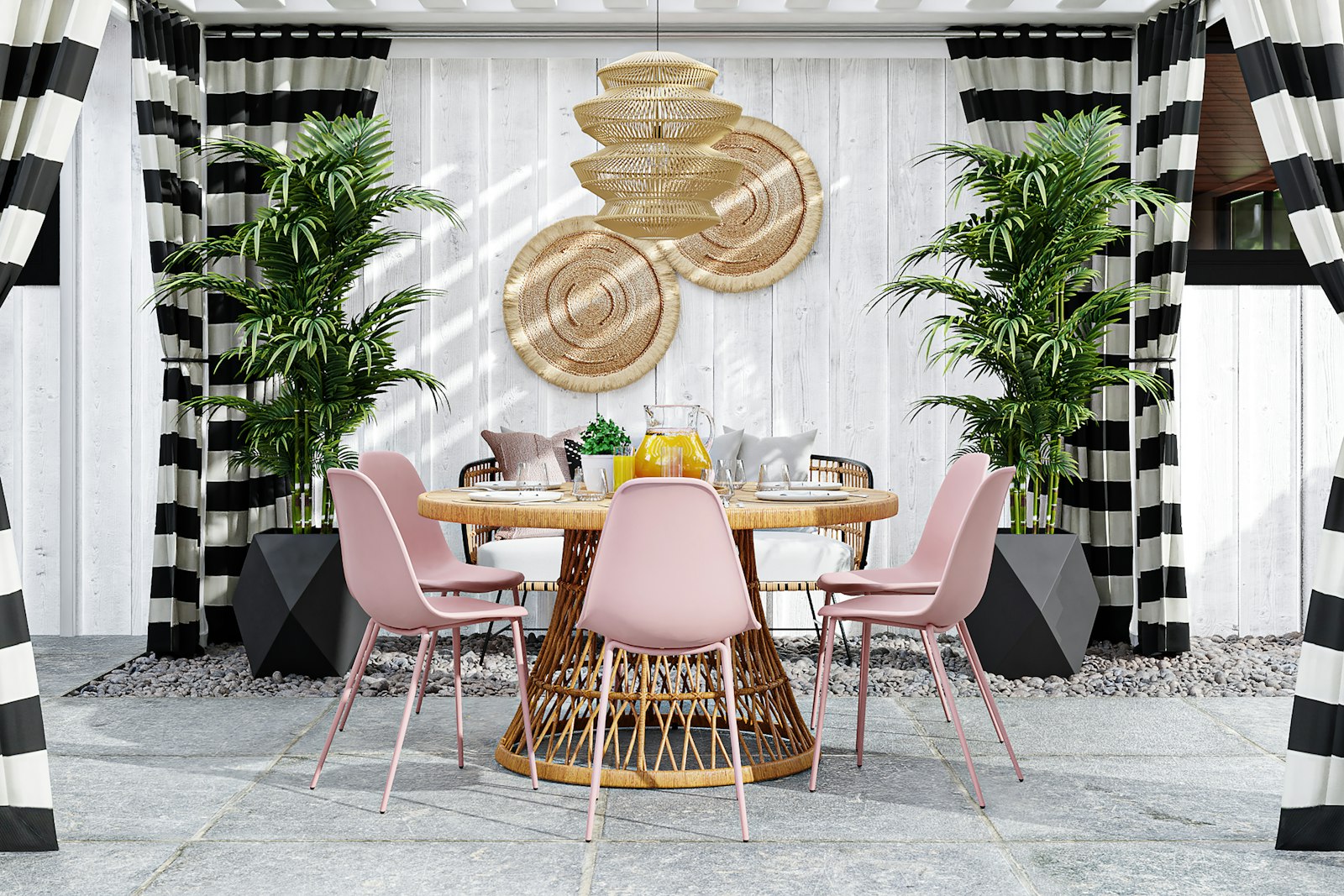 Breakfast dining table, no faces