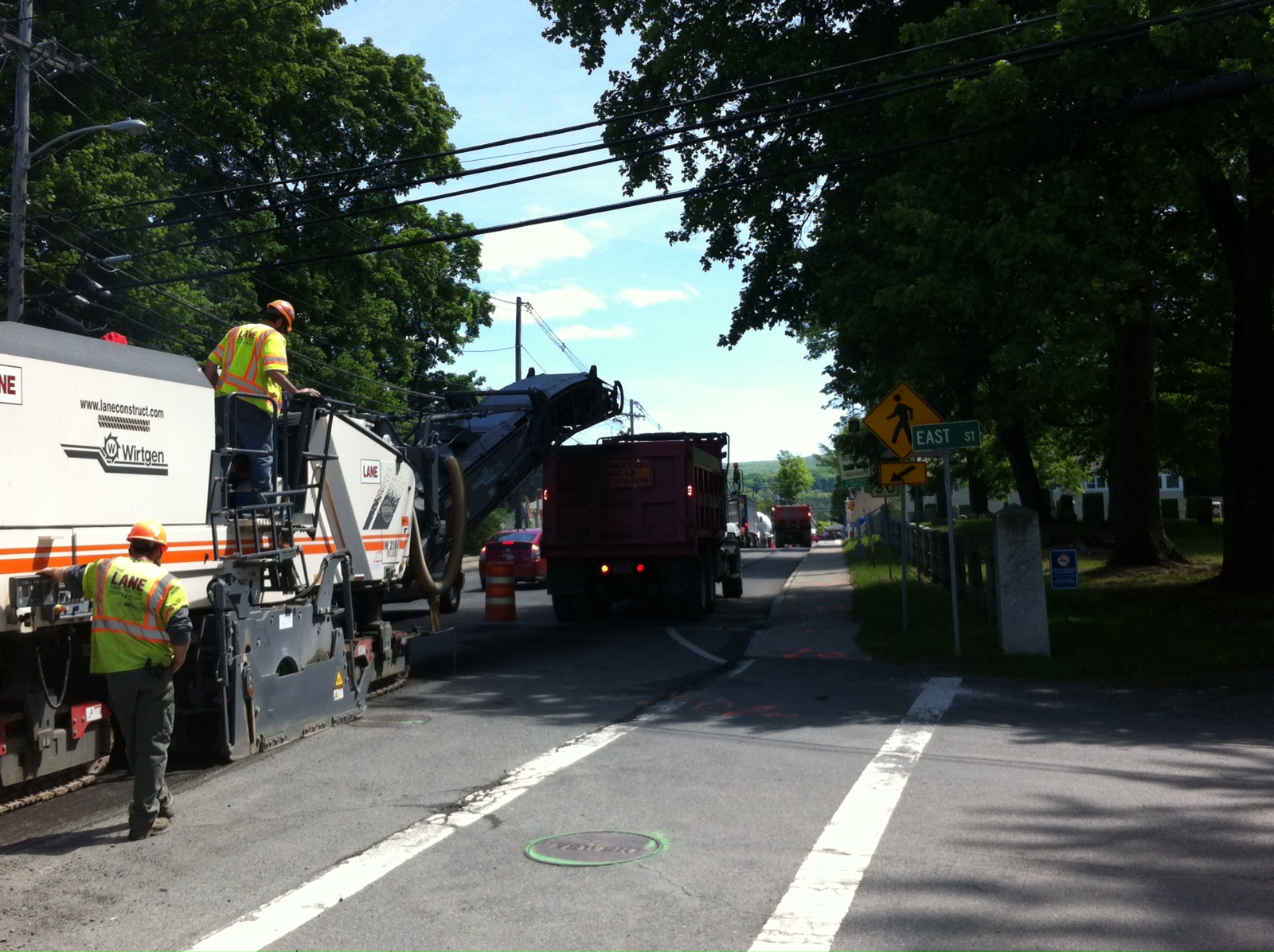 Route 7 and Route 23 in Great Barrington, Massachusetts. Wikimedia Commons, location in title.