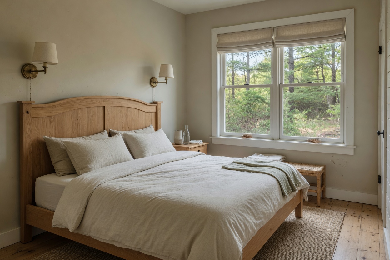 Stay lodging interior or exterior, no faces