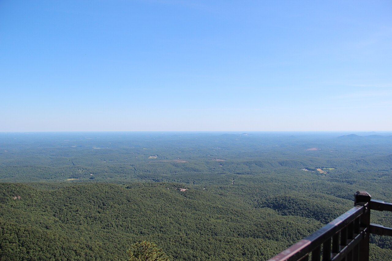 Ridges from Caesars Head State Park in South Carolina.