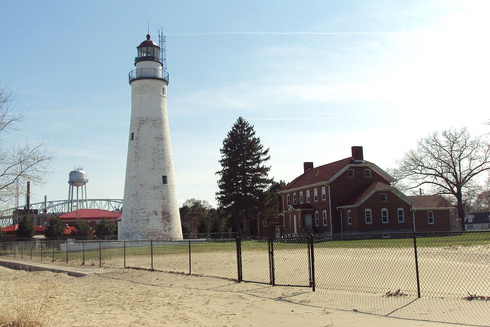 Fort Gratiot Light and keeper house, Port Huron