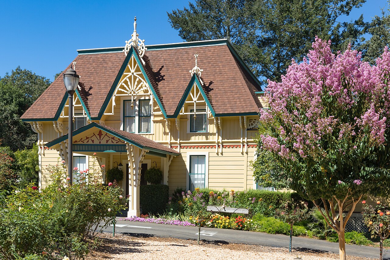 Madrona Manor carriage house in Dry Creek Valley