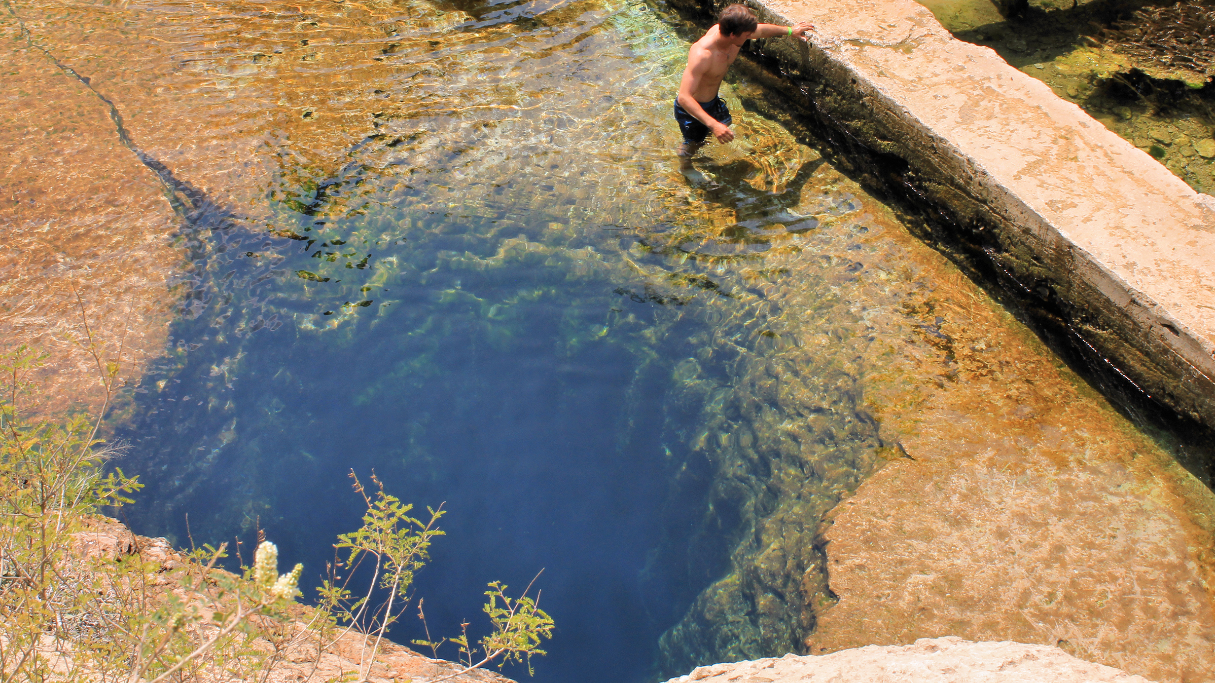 Jacob's Well near Wimberley, Texas