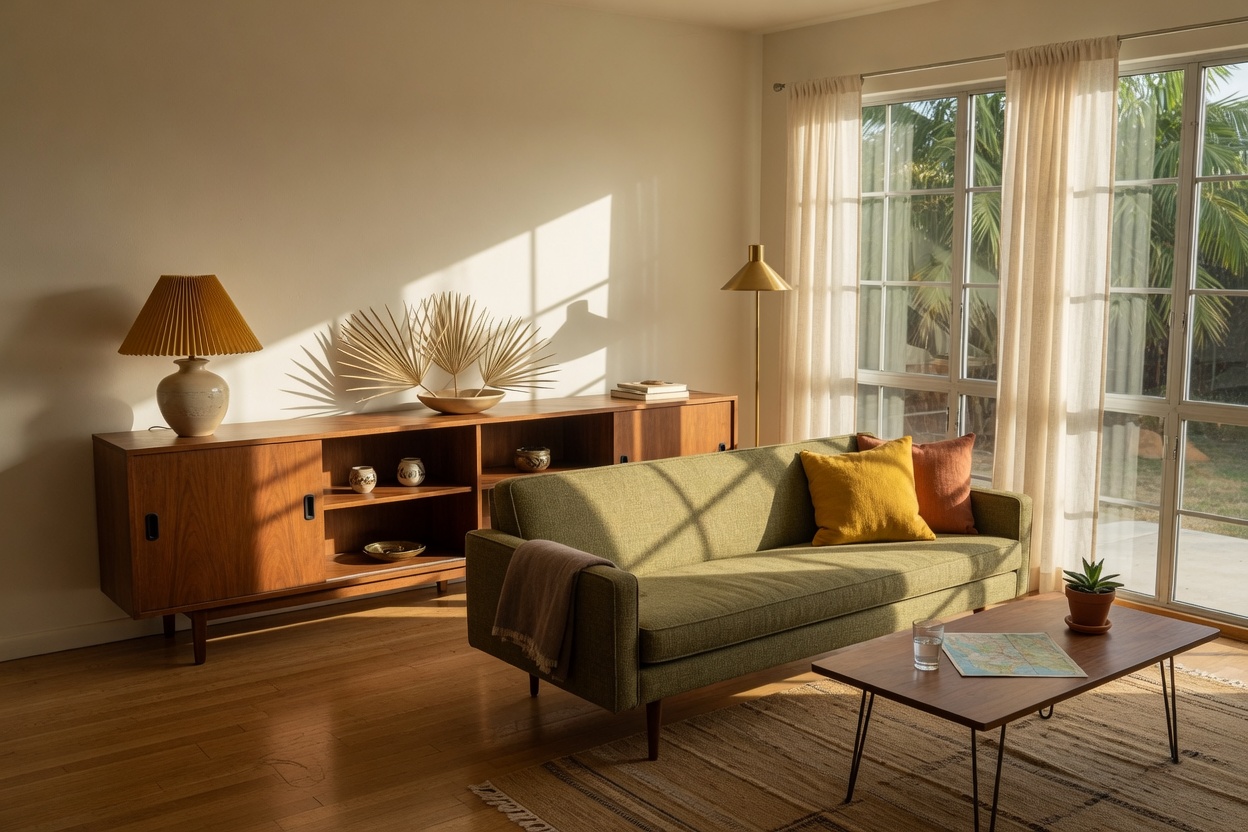 Stay lodging interior or exterior, no faces