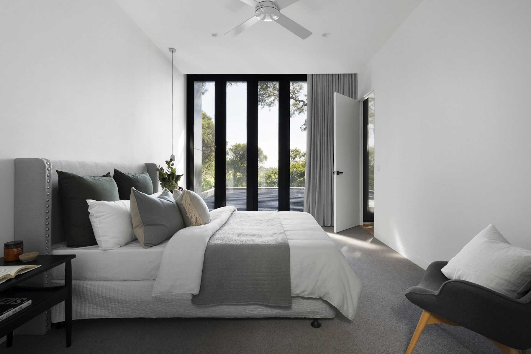 Stay bedroom interior, no faces