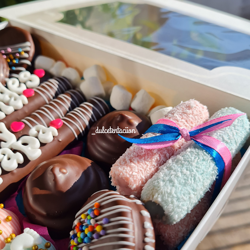 Miniatura: Box revelacion de sexo o baby shower👶🏻💙💖
