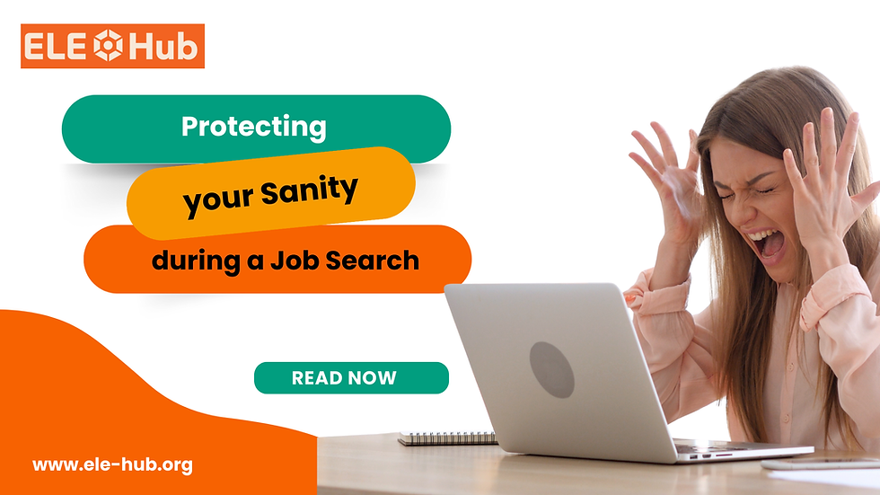Protect your sanity during a job search