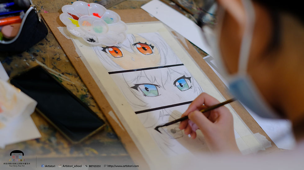 Manga Anime Eyes Workshop