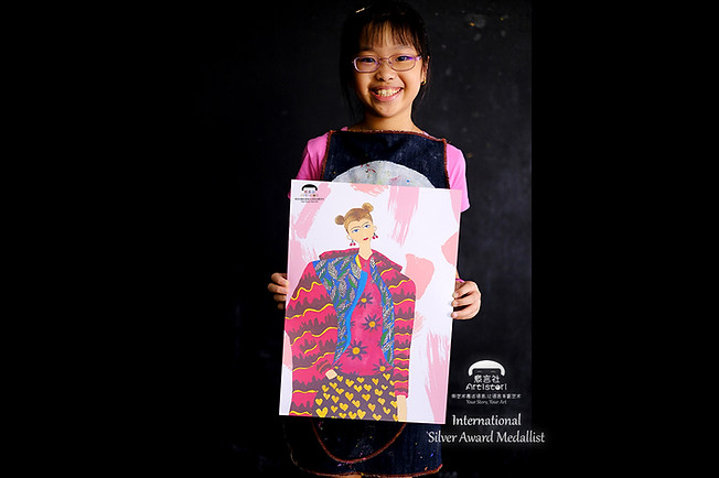 THE 49TH WORLD SCHOOL CHILDREN'S ART EXHIBITION OF THE REPUBLIC OF CHINA
Silver Award
International
Valerie Gan