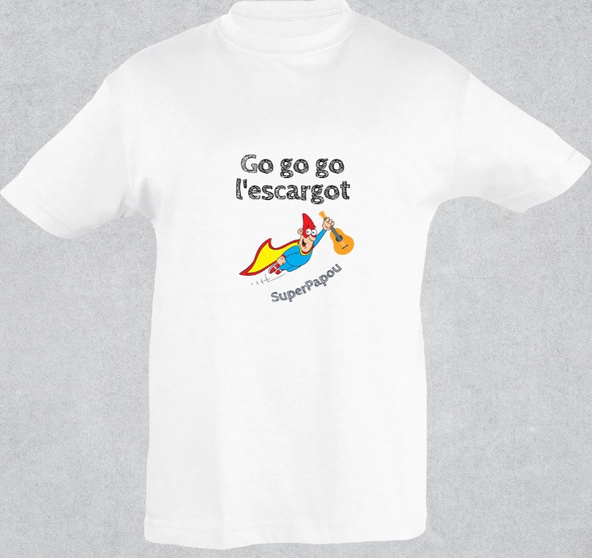 T-shirt SuperPapou - 6 ans