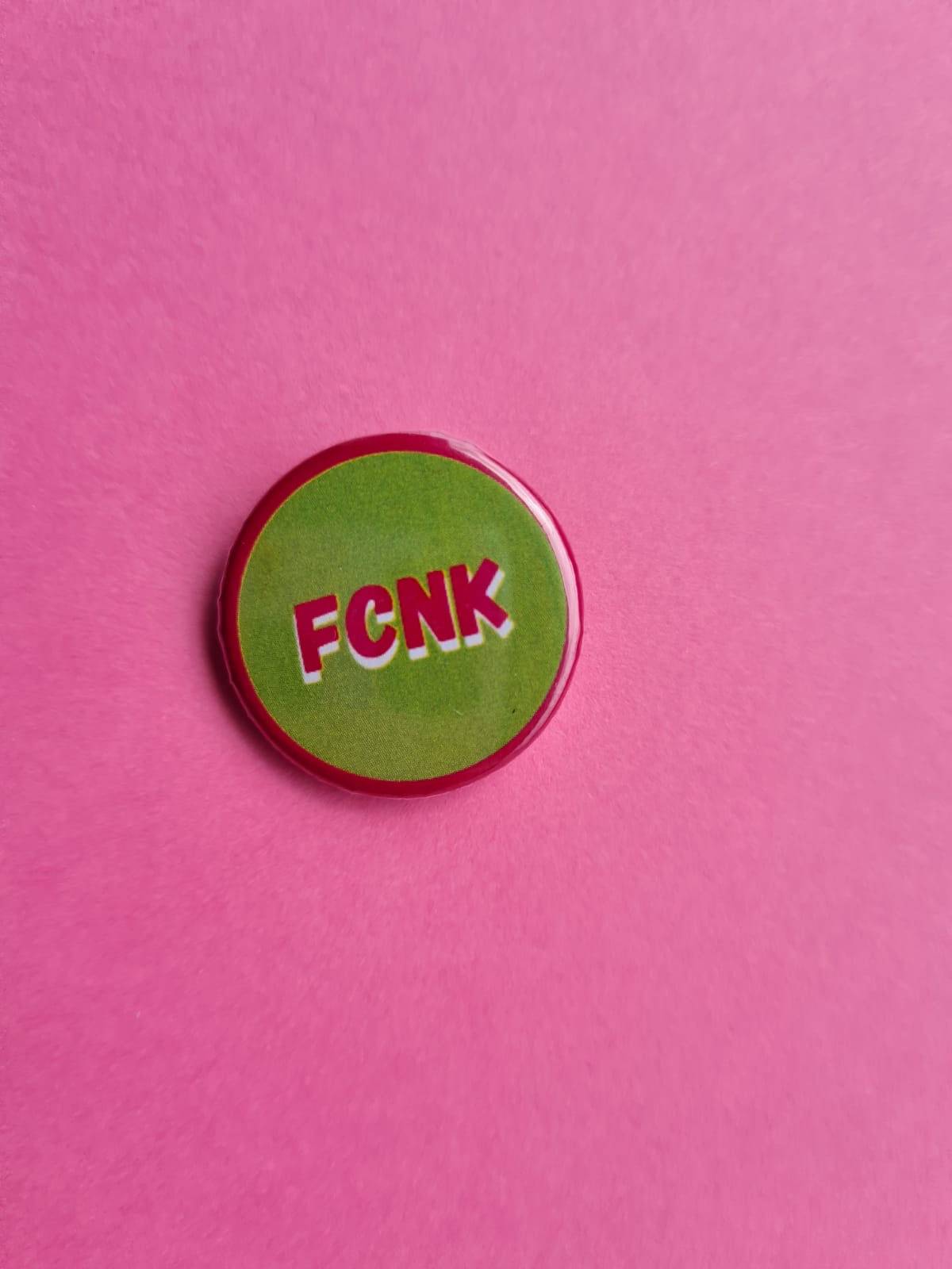 FCNK Pin Badge - Green