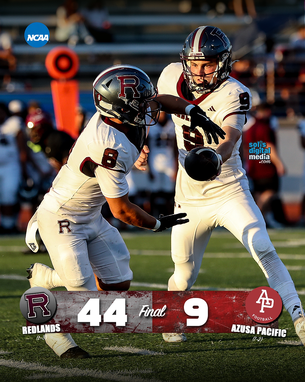 Bulldogs Bring the Heat: Redlands Pulls Away for 44–9 Win Over APU