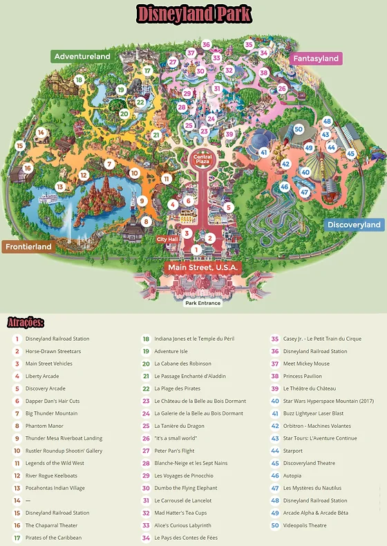Disneyland Paris Roteiros Do Viajante