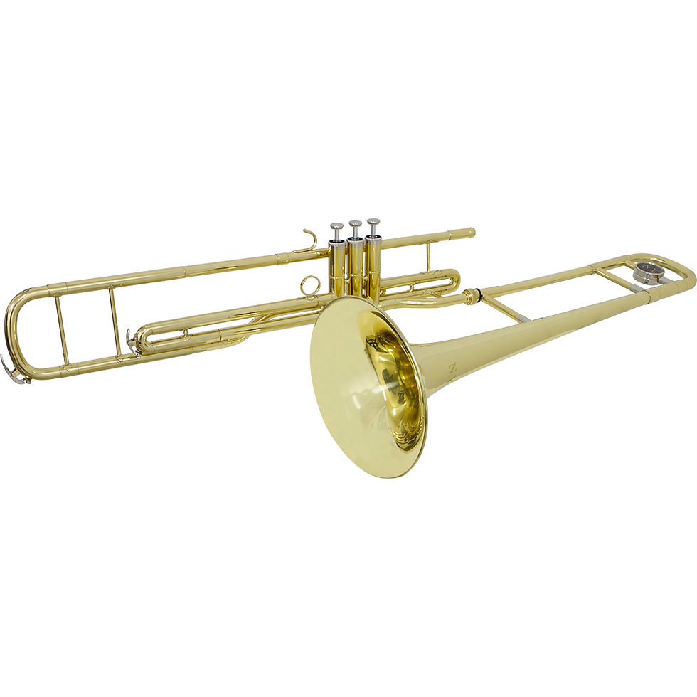 Miniatura: Trombone De Pisto Tenor Tb 200pd Laqueado Dourado Com Case New York